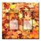Printed Decora 2 Gang Rocker Style Switch with matching Wall Plate - Fall Leaves