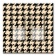 Printed Decora 2 Gang Rocker Style Switch with matching Wall Plate - Houndstooth