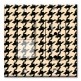 Printed 2 Gang Decora Switch - Outlet Combo with matching Wall Plate - Houndstooth