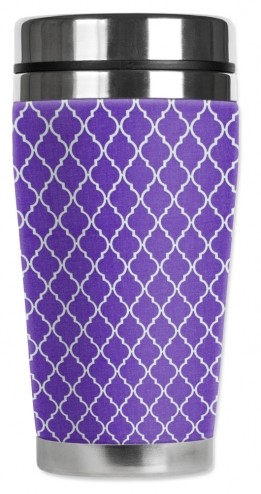 Purple Geometric - #8156