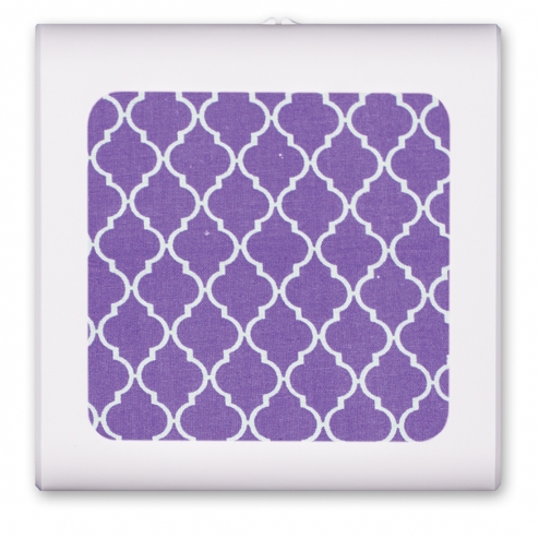 Purple Geometric - #8156