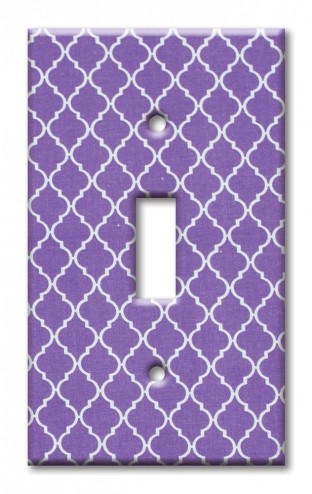 Purple Geometric - #8156