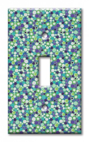 Art Plates - Decorative OVERSIZED Switch Plates & Outlet Covers - Purple Rain