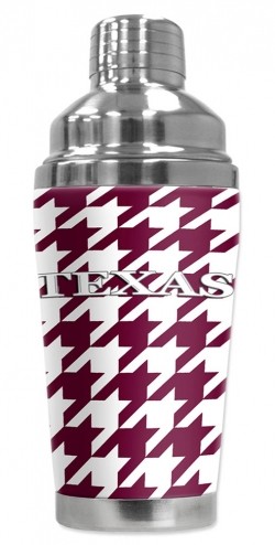 Texas Crimson Herringbone Pattern - #8177