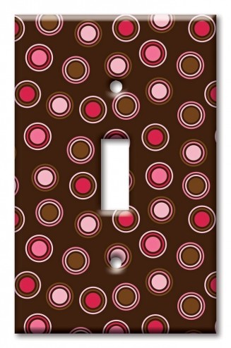 Art Plates - Decorative OVERSIZED Wall Plates & Outlet Covers - Coffee and Candy