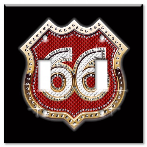 Route 66 Bling (red) - #837