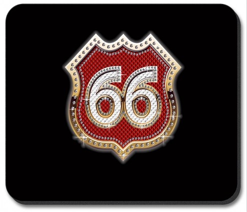 Route 66 Bling (red) - #837