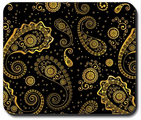 Gold Paisley - #839