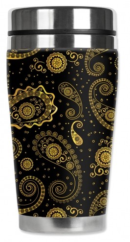 Gold Paisley - #839