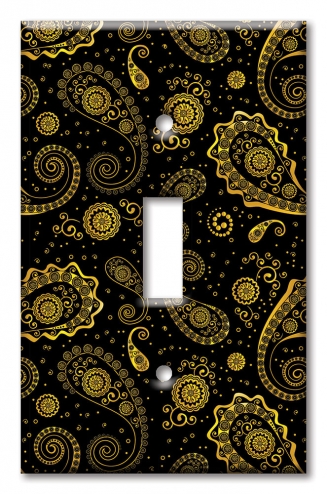 Gold Paisley - #839