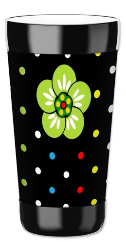 Polka Dots with Flower - #848