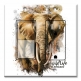 Printed 2 Gang Decora Switch - Outlet Combo with matching Wall Plate - Wild Life Elephant
