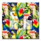 Printed Decora 2 Gang Rocker Style Switch with matching Wall Plate - Colorful Birds