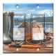 Printed Decora 2 Gang Rocker Style Switch with matching Wall Plate - Fly Fishing Gear