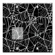 Printed 2 Gang Decora Switch - Outlet Combo with matching Wall Plate - Spider Web