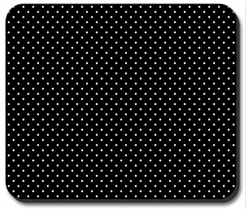 Black Polka Dots - #857