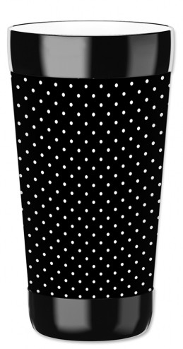 White Polka Dots - #857