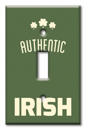 Art Plates - Decorative OVERSIZED Wall Plates & Outlet Covers - Authentic Irish
