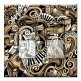 Printed Decora 2 Gang Rocker Style Switch with matching Wall Plate - Musical Background