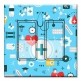 Printed Decora 2 Gang Rocker Style Switch with matching Wall Plate - Medical Supplies