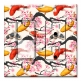 Printed 2 Gang Decora Switch - Outlet Combo with matching Wall Plate - Koi Fish