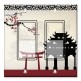 Printed Decora 2 Gang Rocker Style Switch with matching Wall Plate - Asian