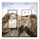 Printed 2 Gang Decora Switch - Outlet Combo with matching Wall Plate - Mount Rushmore