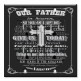Printed 2 Gang Decora Duplex Receptacle Outlet with matching Wall Plate - Heavenly Father