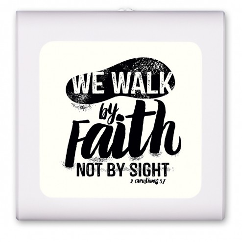 We Walk By Faith - #8647