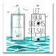 Printed 2 Gang Decora Switch - Outlet Combo with matching Wall Plate - Let Your Dreams Set Sail