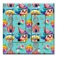 Printed 2 Gang Decora Duplex Receptacle Outlet with matching Wall Plate - Clowns