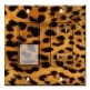 Printed 2 Gang Decora Switch - Outlet Combo with matching Wall Plate - Orange Leopard