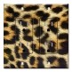 Printed 2 Gang Decora Duplex Receptacle Outlet with matching Wall Plate - Faux Leopard Fur II