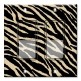 Printed Decora 2 Gang Rocker Style Switch with matching Wall Plate - Tan Zebra