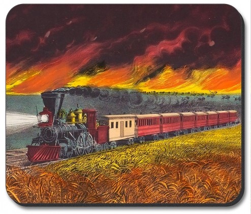 Train Prairie Fire - #890