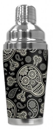 Paisley Skull & Crossbones - #940