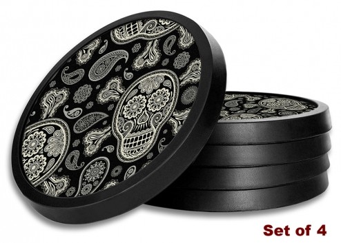 Paisley Skull & Crossbones - #940