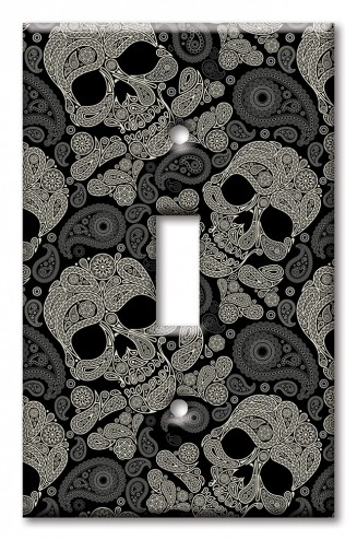 Paisley Skulls - #946