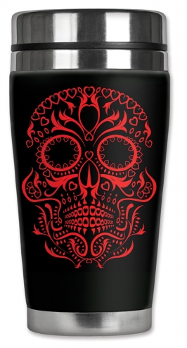 Red Sugar Skull - #947