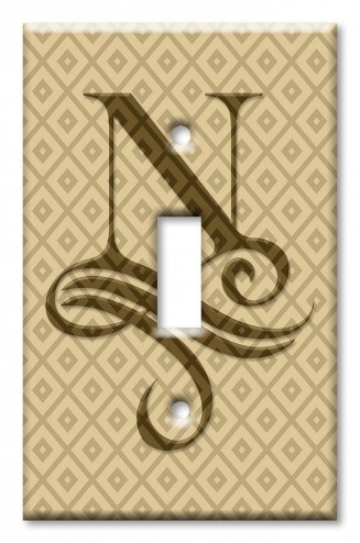 Letter "N" Monogram - #N